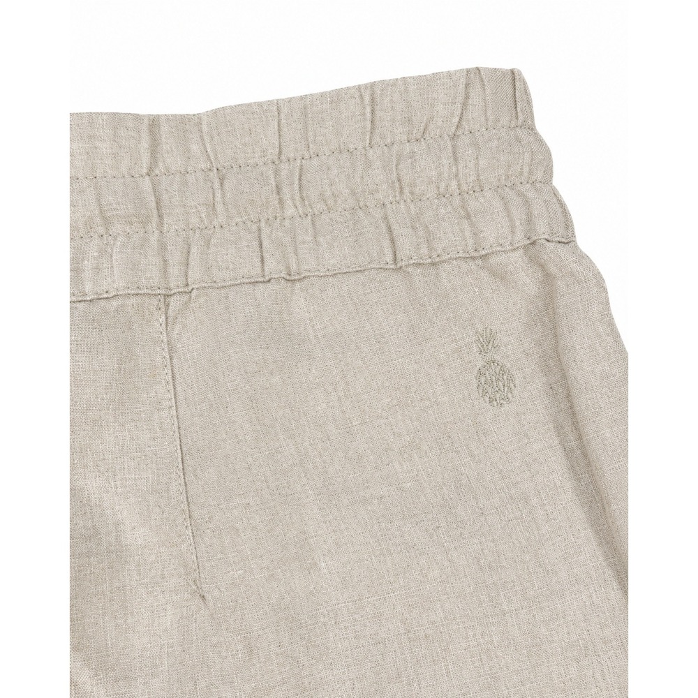Tommy Bahama 100% Linen Pull On Pants Womens Medium Natural Tan Pockets Summer - Picture 9 of 14